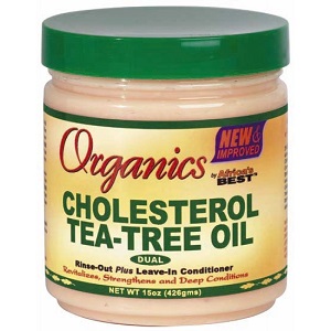 Africa's Best Organics Cholesterol Tea-Tree Oil Dual Conditioner 15oz